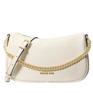 Michael Kors Cream Leather Bag